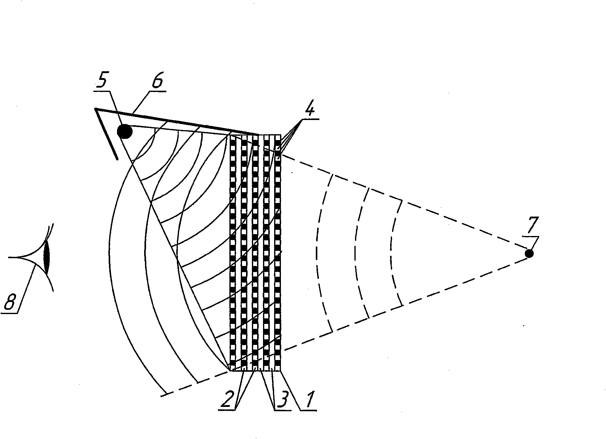 Method for visualizing images and a device for performing the same
