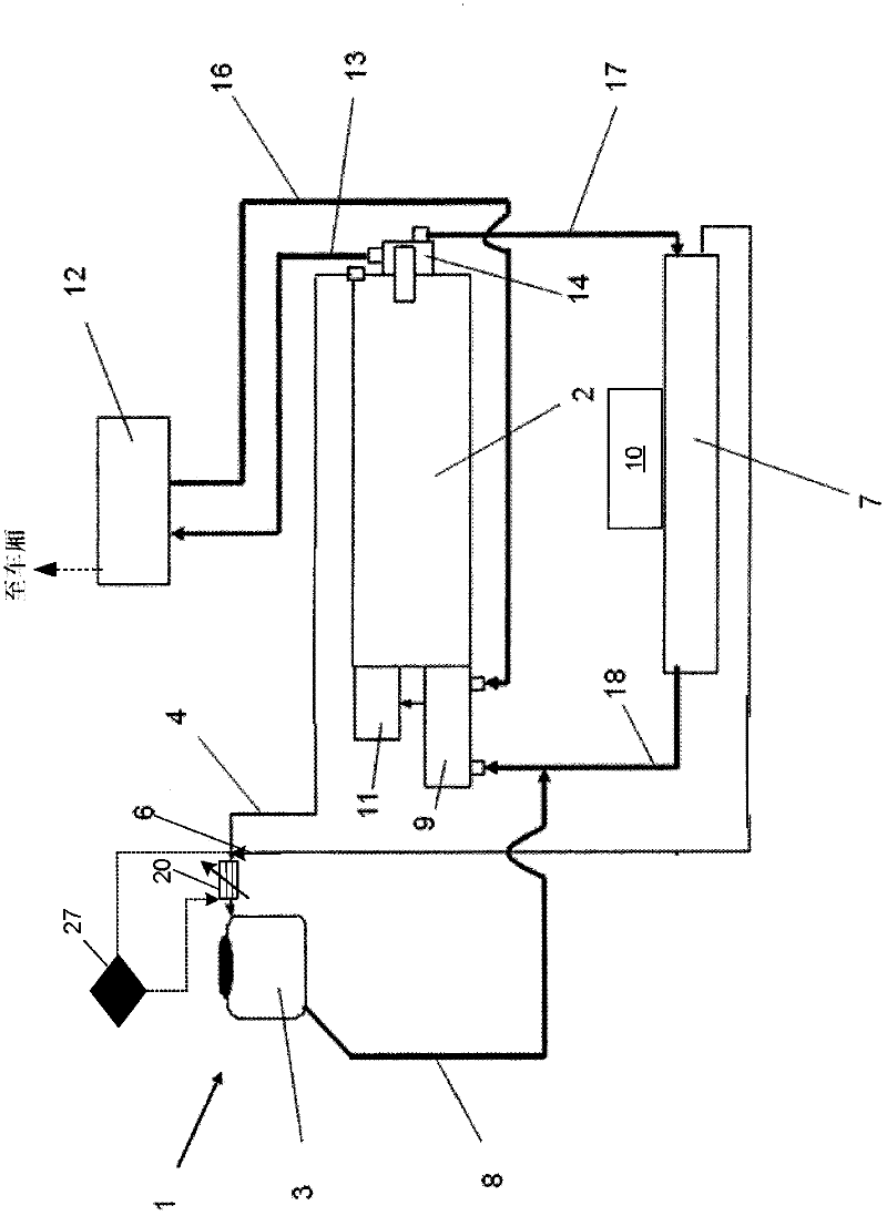 Cooling arrangement for internal combustion engines