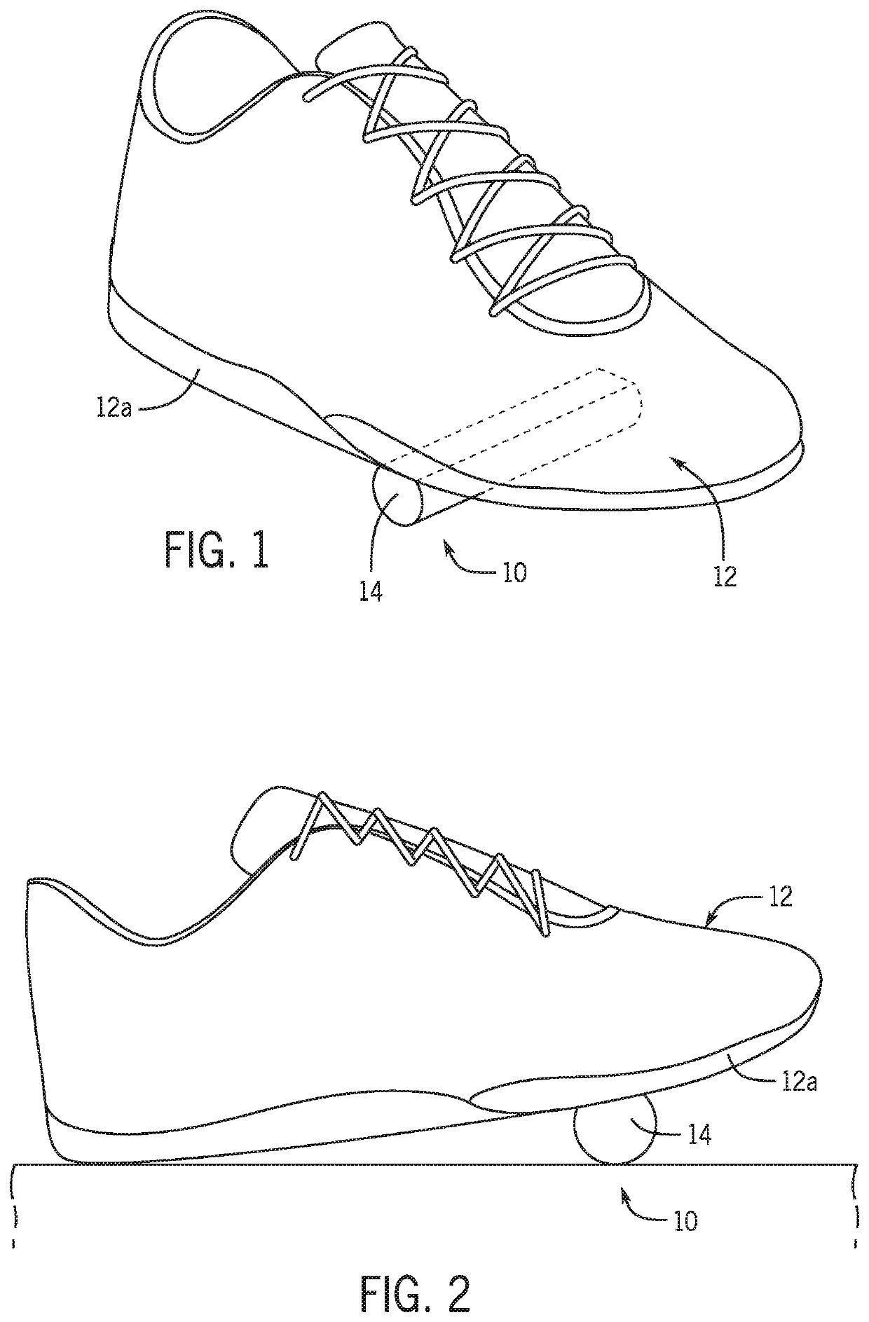 Shoe attachment for preventing toe walking