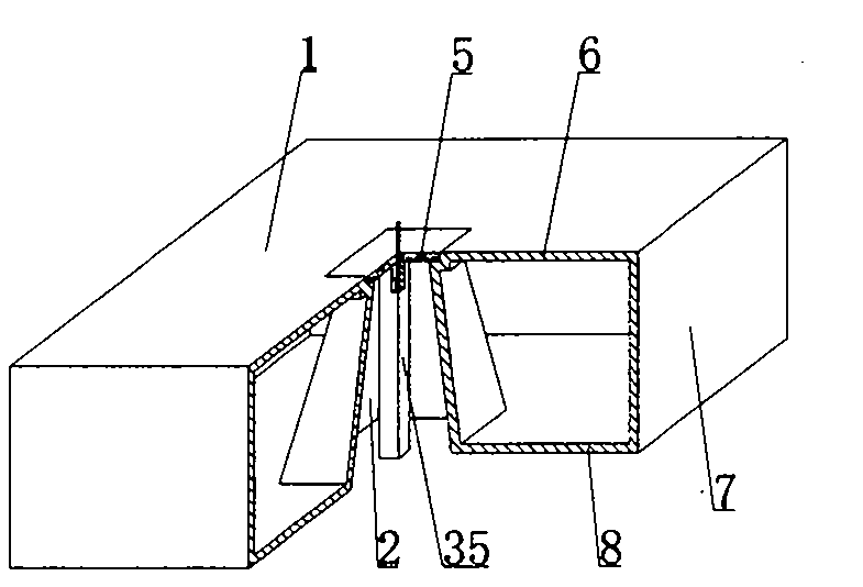 Light permanent tubing shell for filling concrete