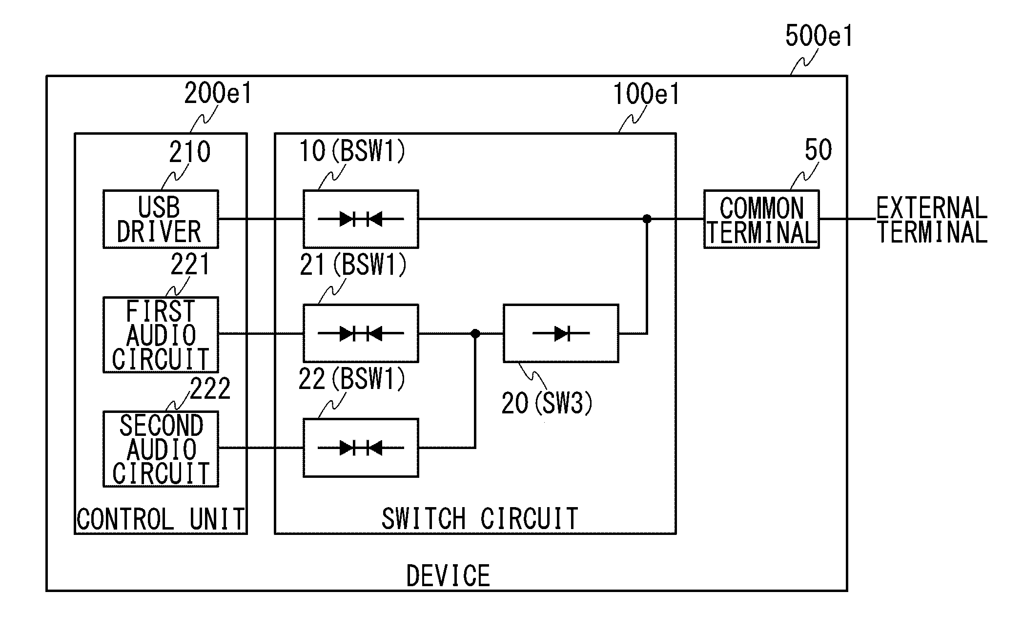 Switch and switch circuit using the same
