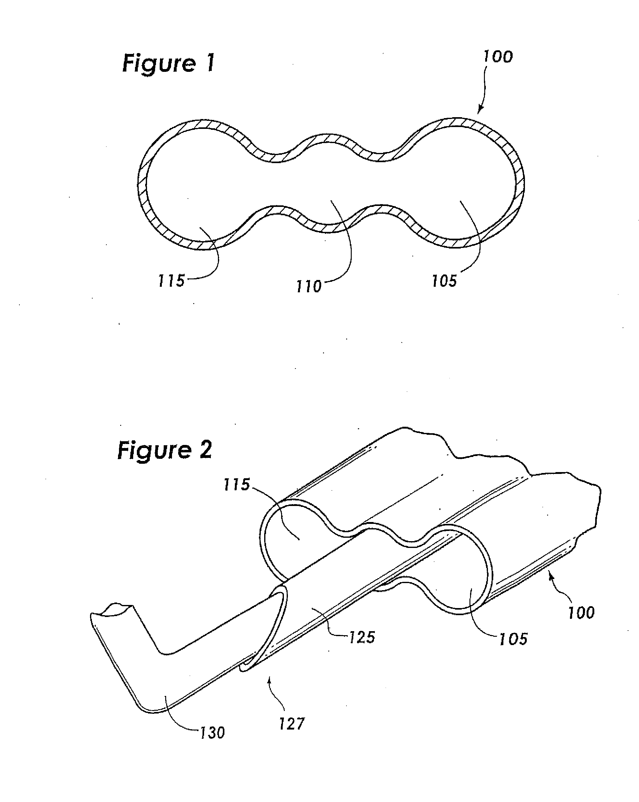 Three-needle closure device