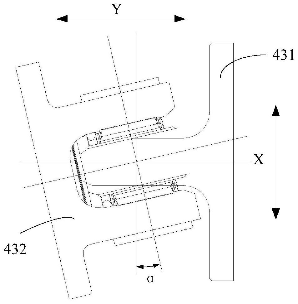 Traction device, bogie and railway vehicle