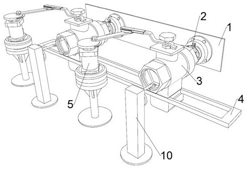 A leak detection device for valve production