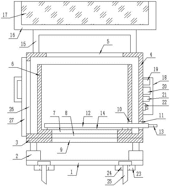 Garbage recovery machine