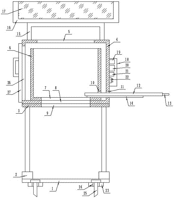 Garbage recovery machine