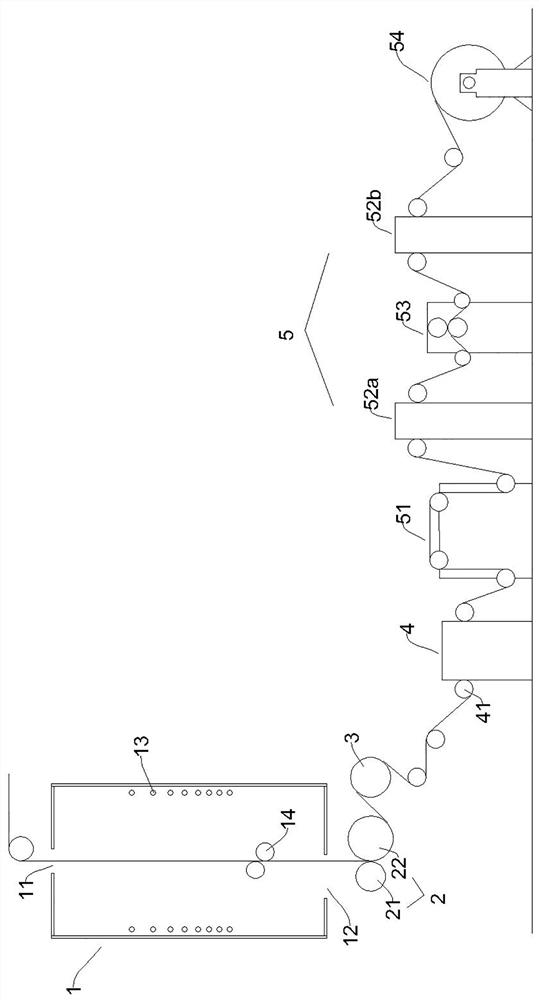 Winding assembly for continuous foaming material