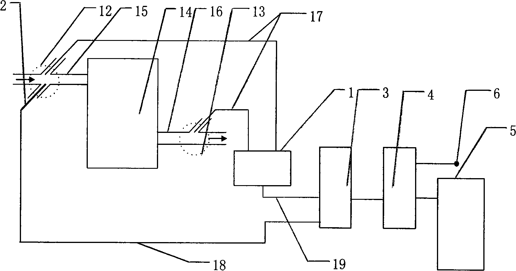 Alarm device of oil filter