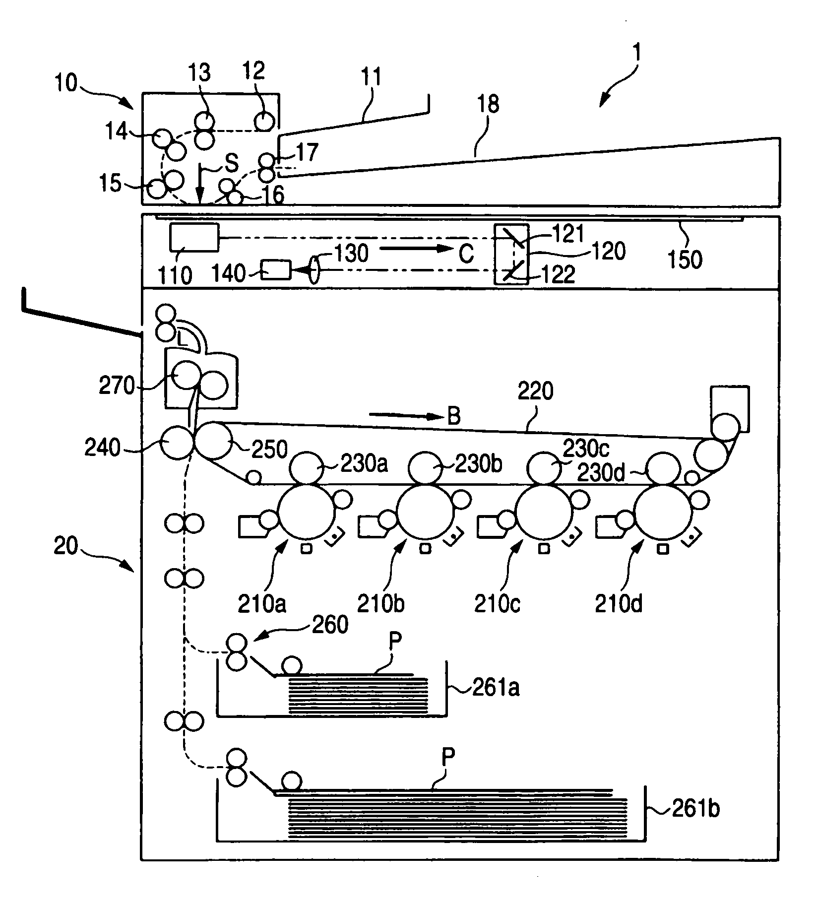 Document transport device and image forming apparatus