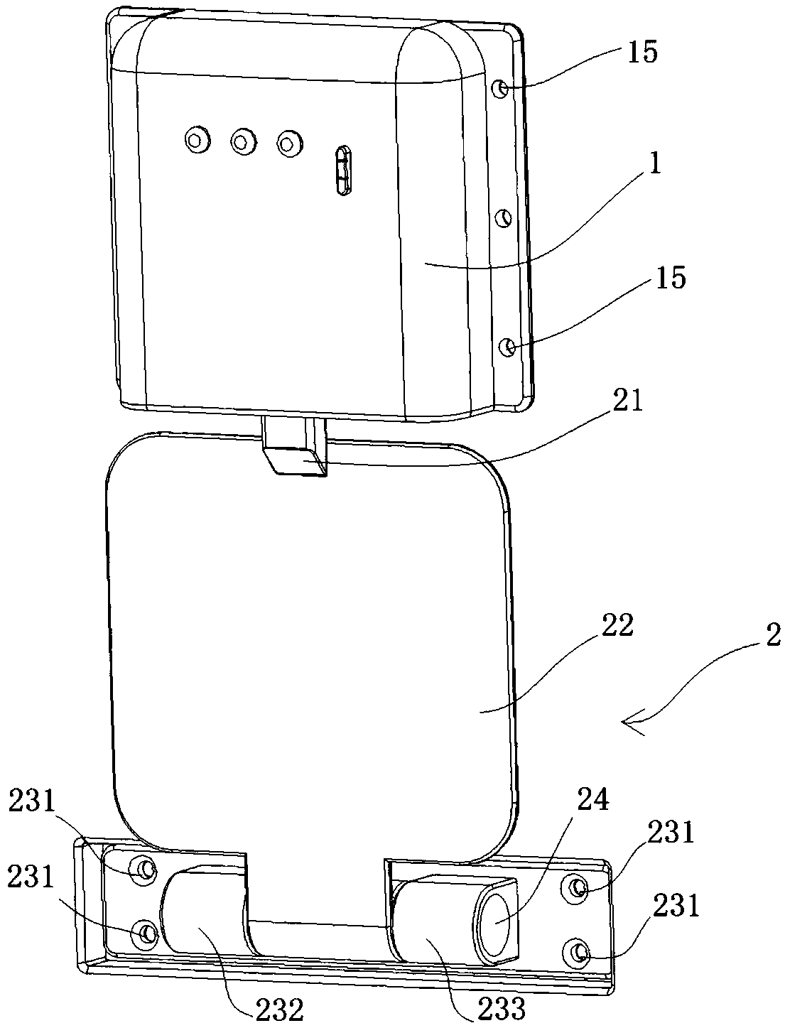 An electromagnetic locking device for a ground knife operation hole of a ring network cabinet