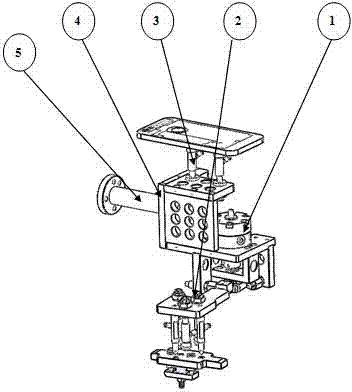 Blanking taking and placing mechanism