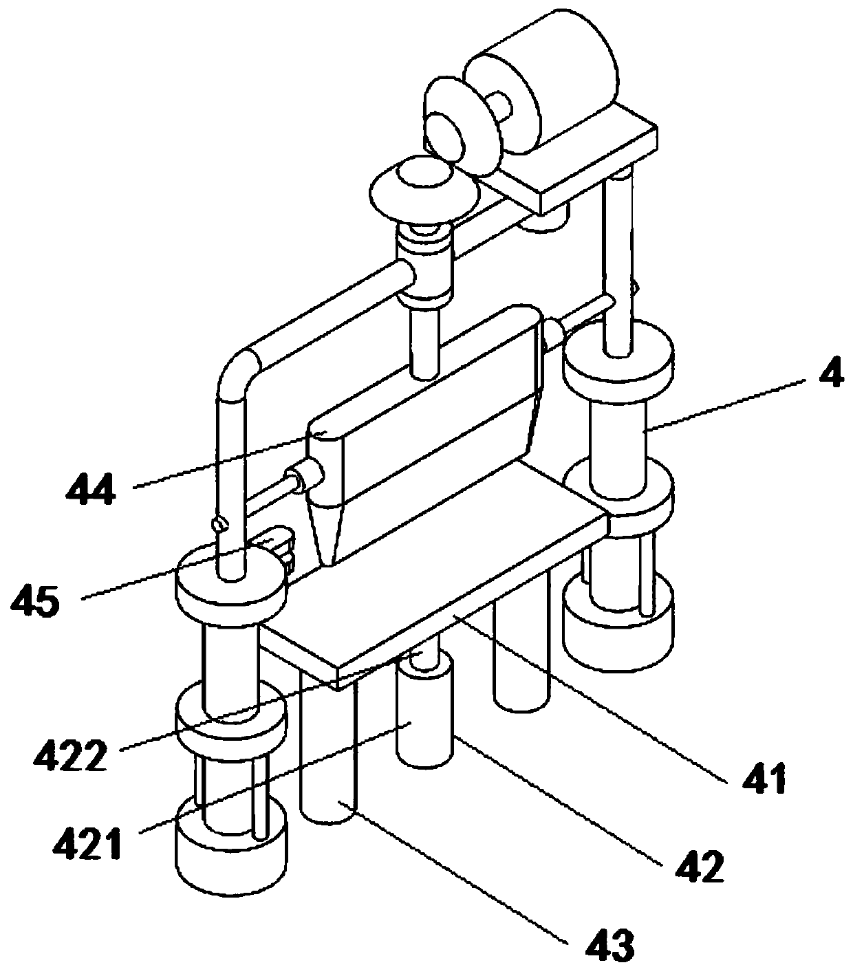 Cutting device for spinning