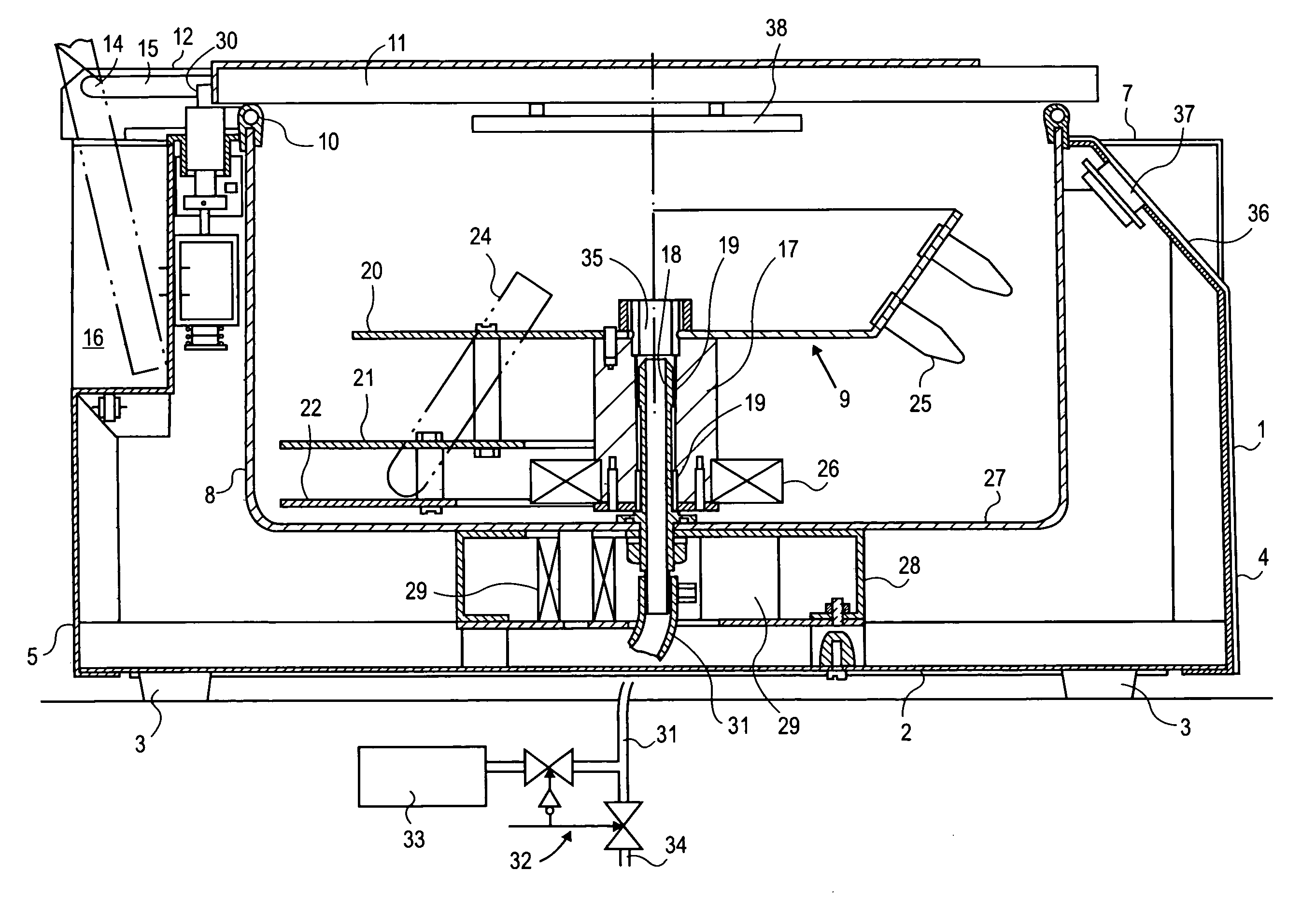 Method and software for detecting vacuum concentrator ends-of-runs