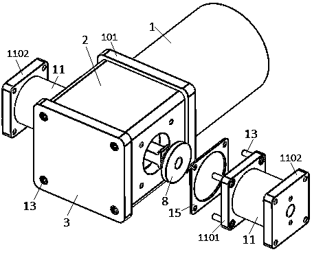 Novel double-cylinder air pump