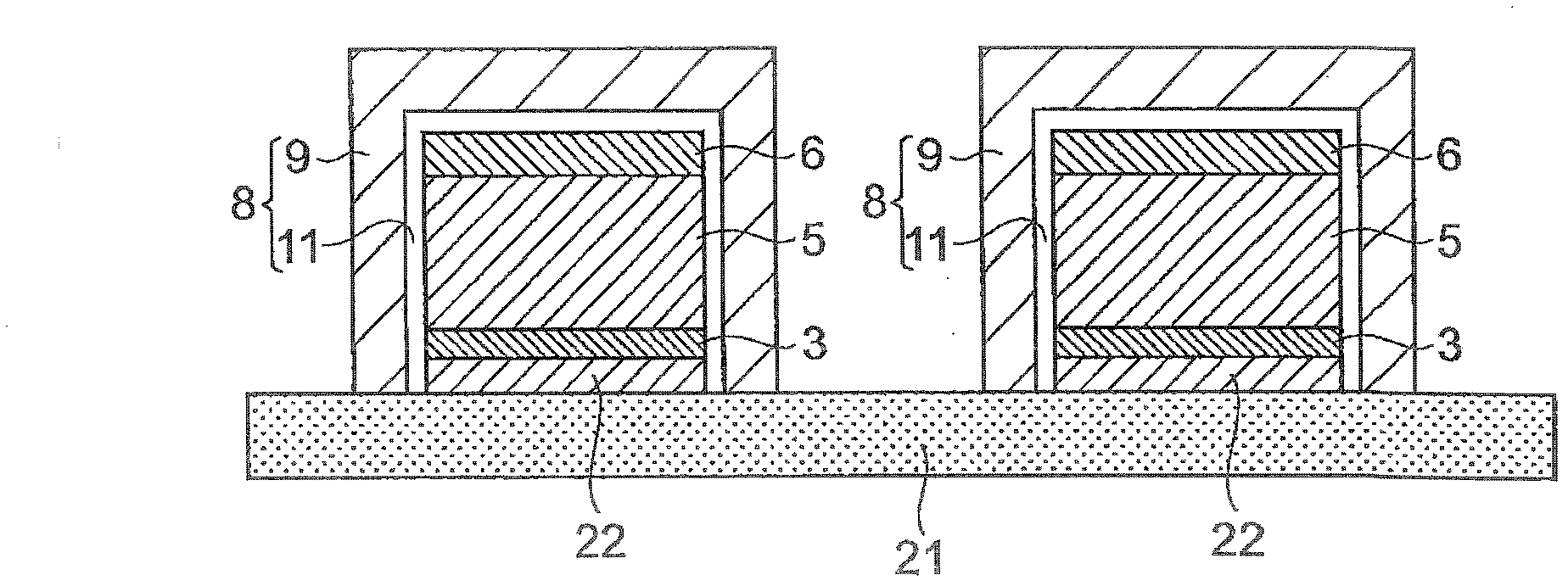 Substrate for mounting semiconductor chip and method for producing same