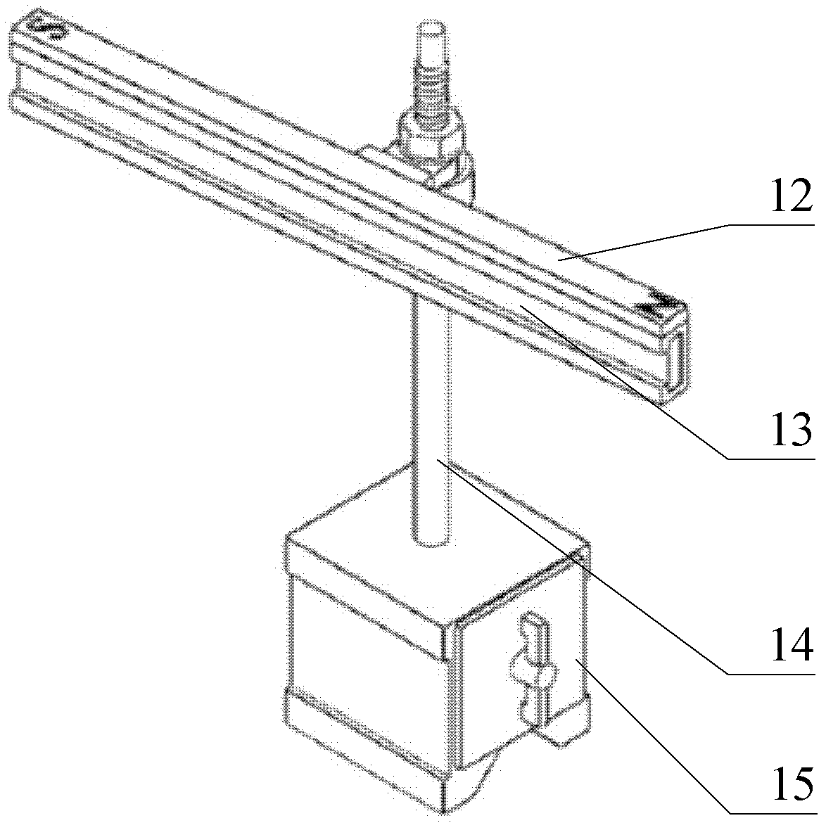 Device and method for measuring rotation angle error of rotary table of machine tool