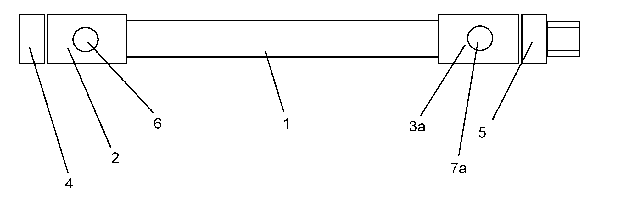 Electric cable for use in a welding device