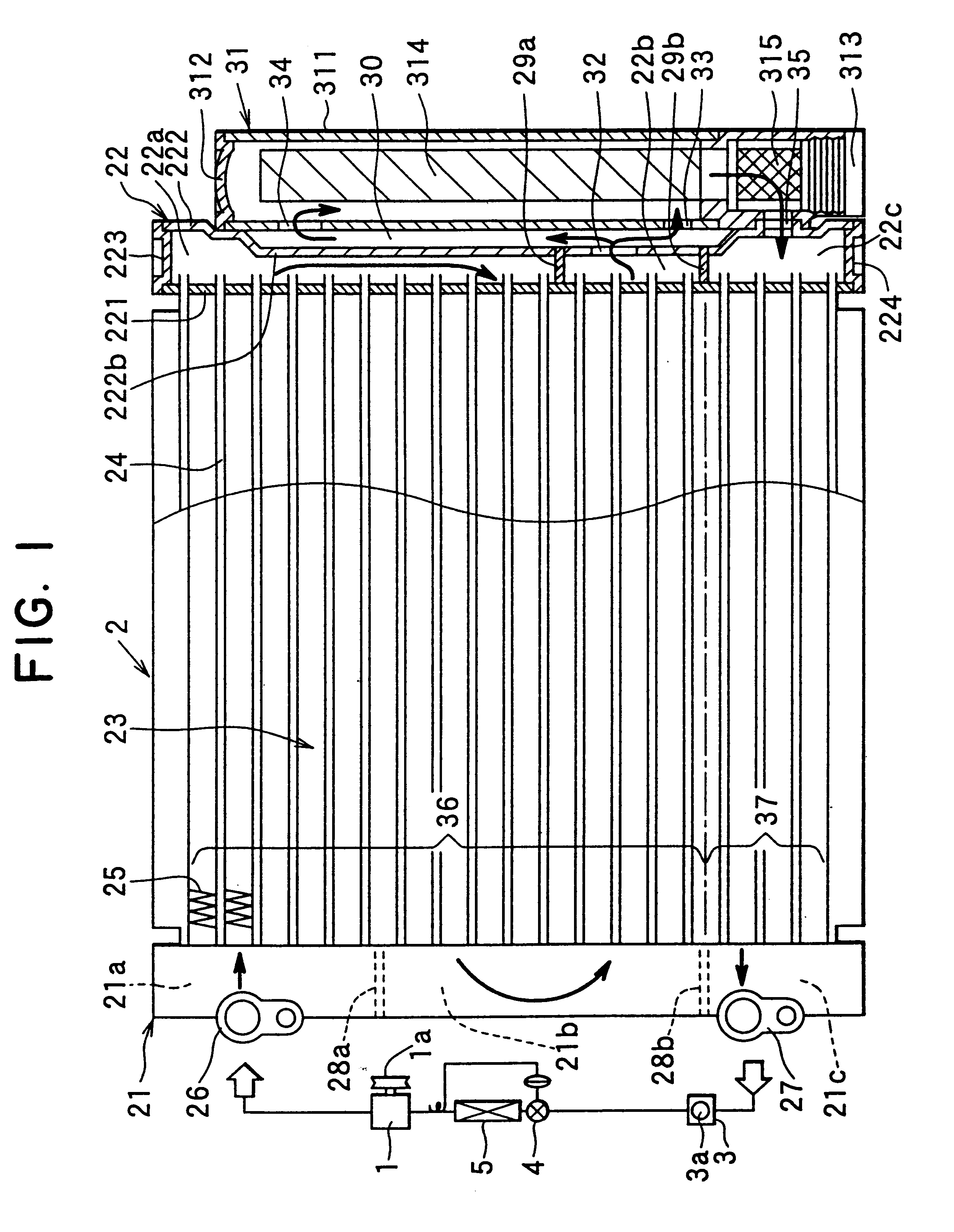 Receiver and refrigerant cycle system