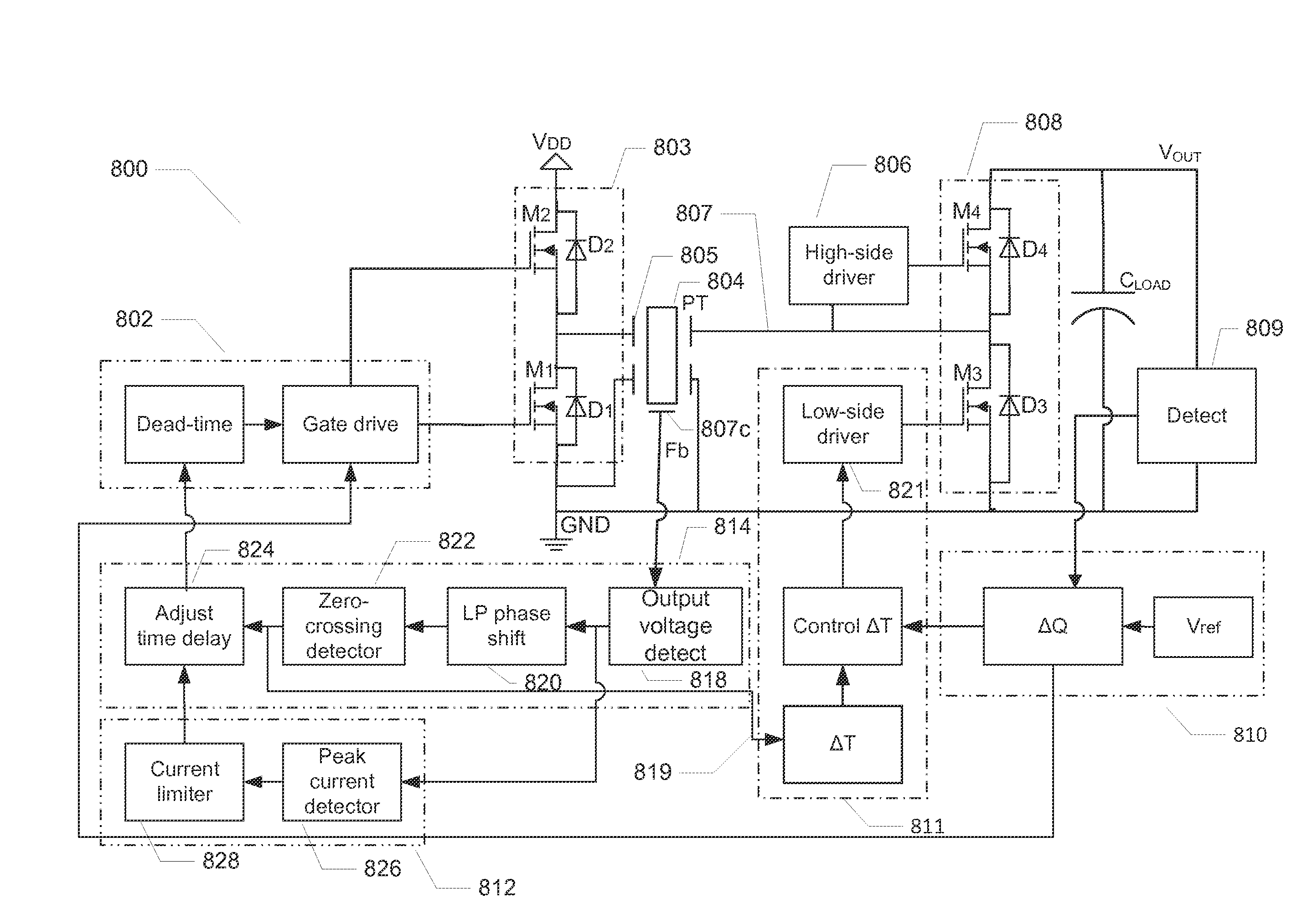 Self-oscillating loop based piezoelectric power converter