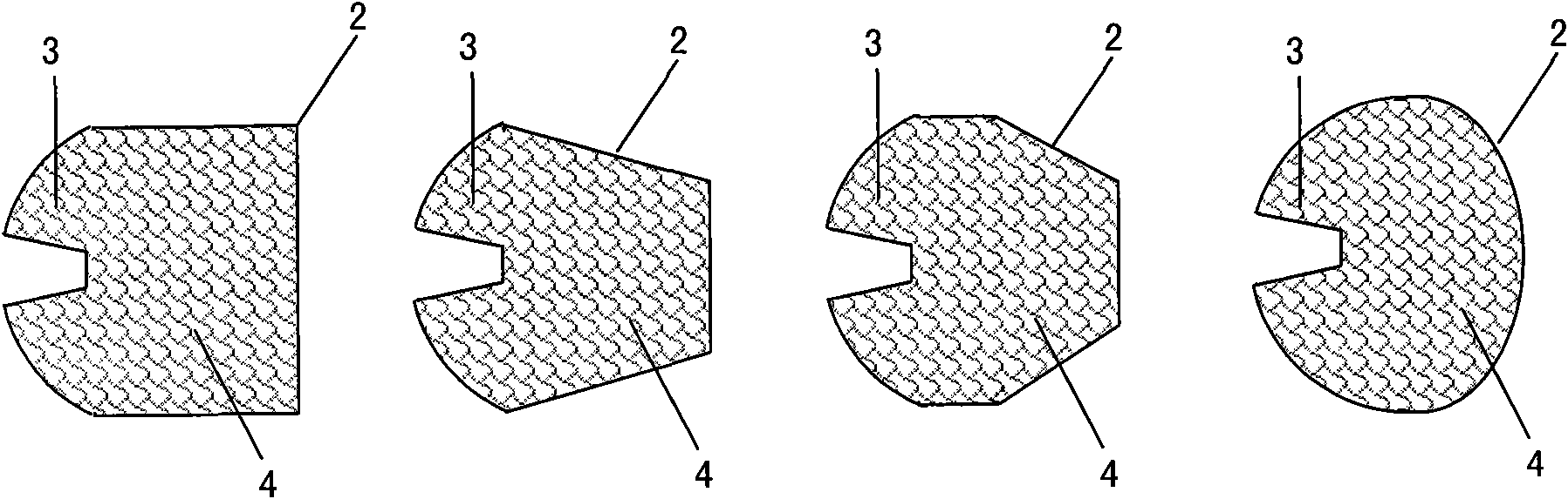 Anti-collision method of ship made of composite materials and hull structure