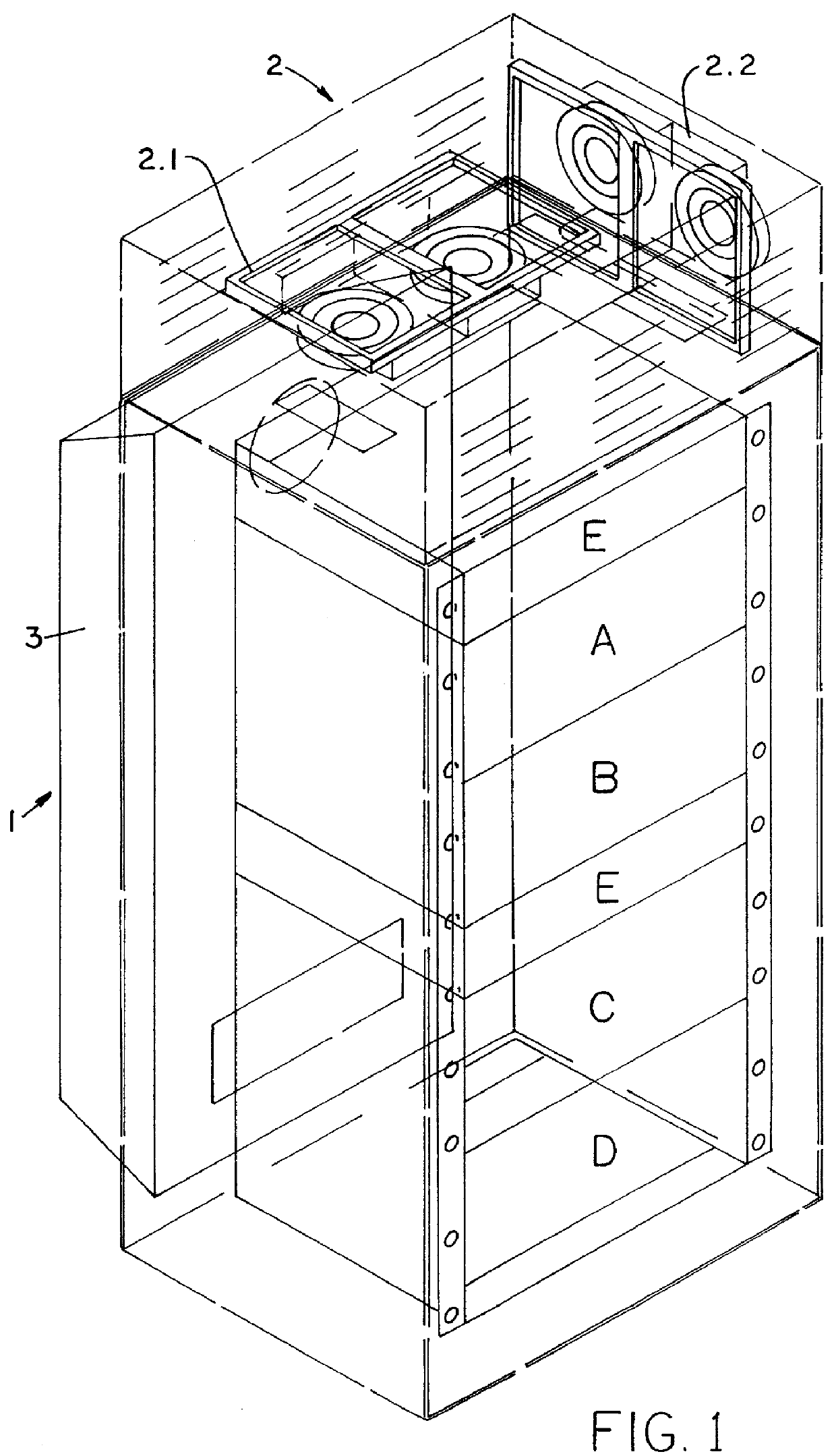 Switchgear cabinet air-conditioning arrangement
