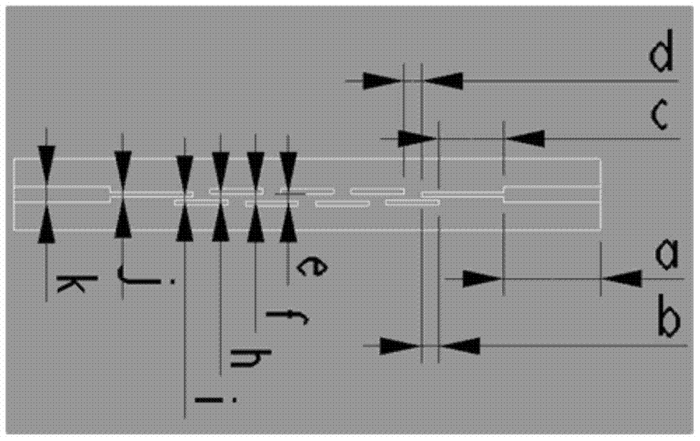 X-band broadband micro-strip band-pass filter