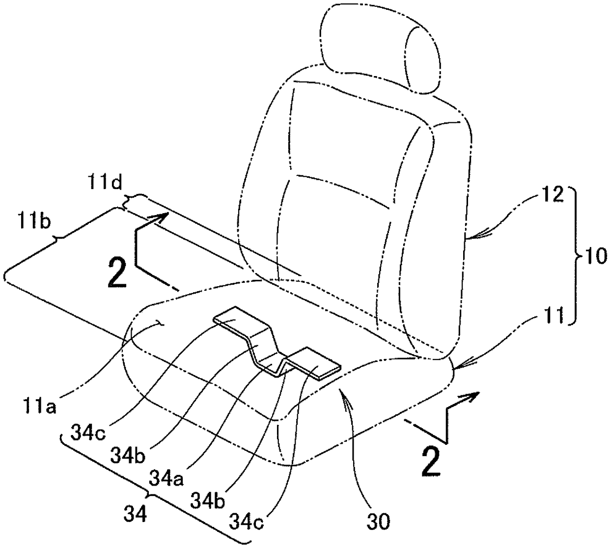 Heating/cooling seat
