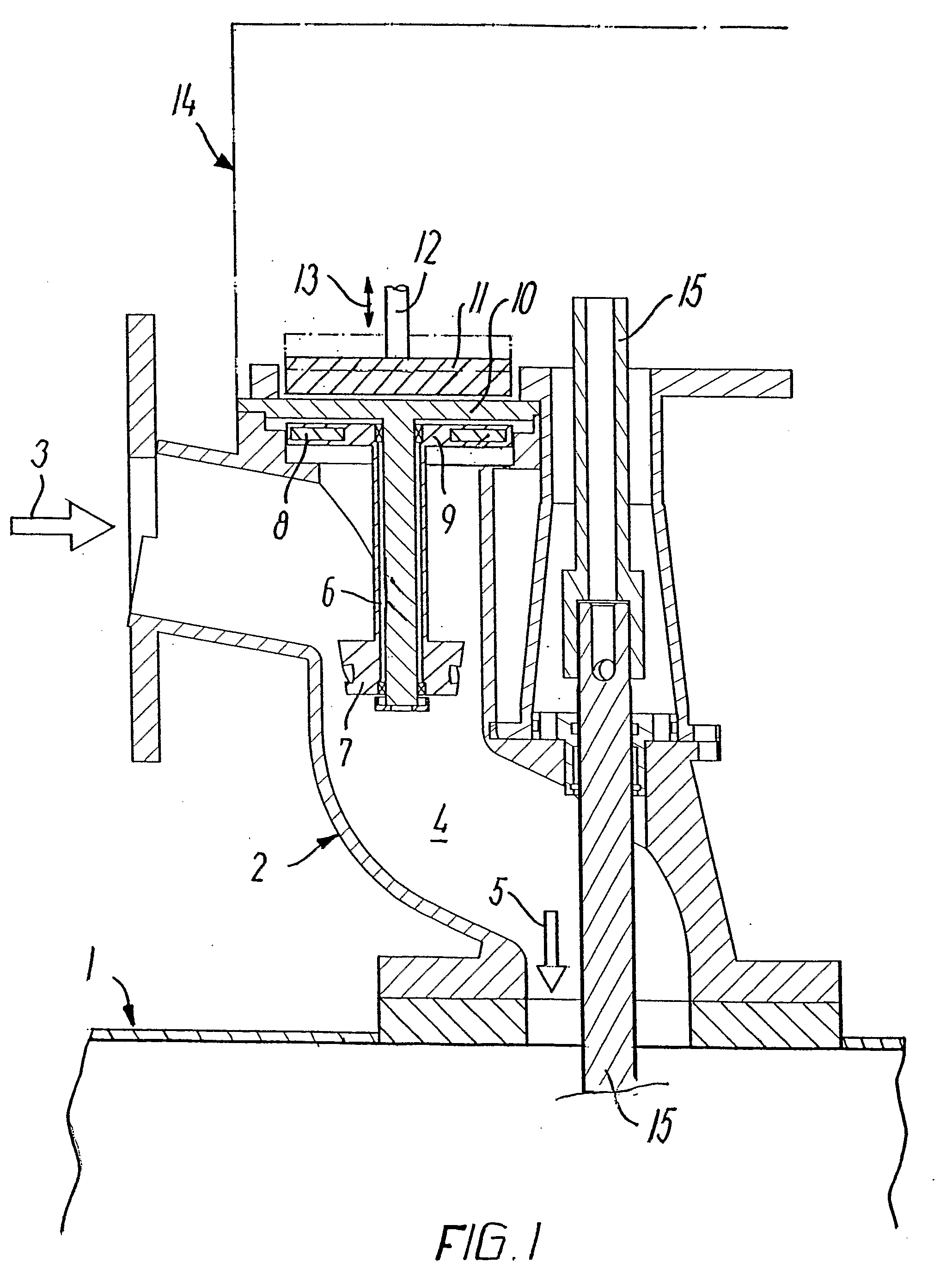 Drive System for a Cleaning Head Disposed in a Tank
