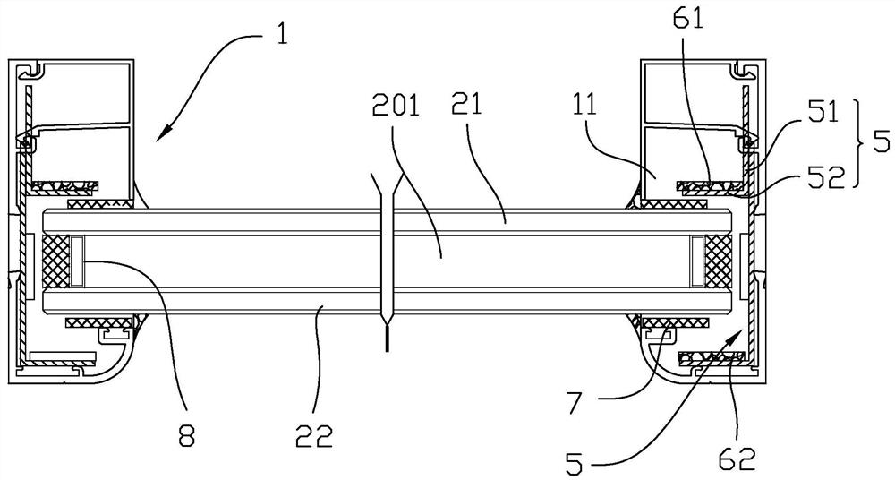 Fireproof non-heat-insulation type non-bearing partition wall