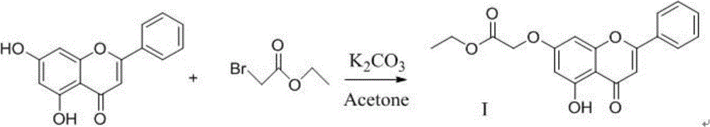 Chrysin amide derivative and medical application thereof