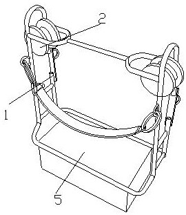 An electric maintenance station sliding chair convenient for high-altitude operation and its use method