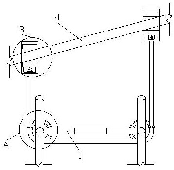 An electric maintenance station sliding chair convenient for high-altitude operation and its use method