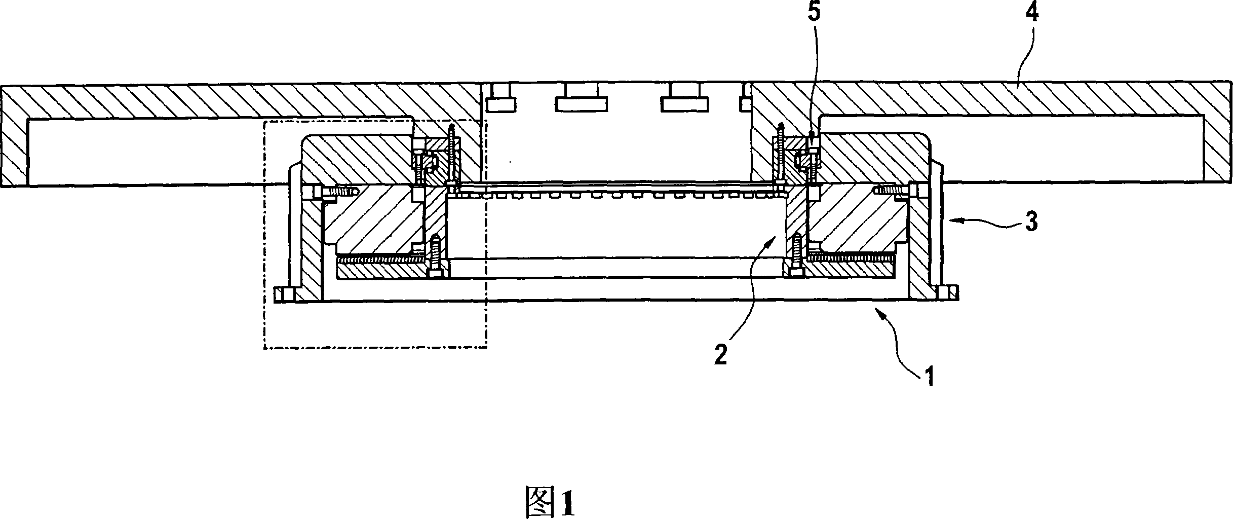 Pivot bearing device, particularly for a rotating circular table of a machine tool
