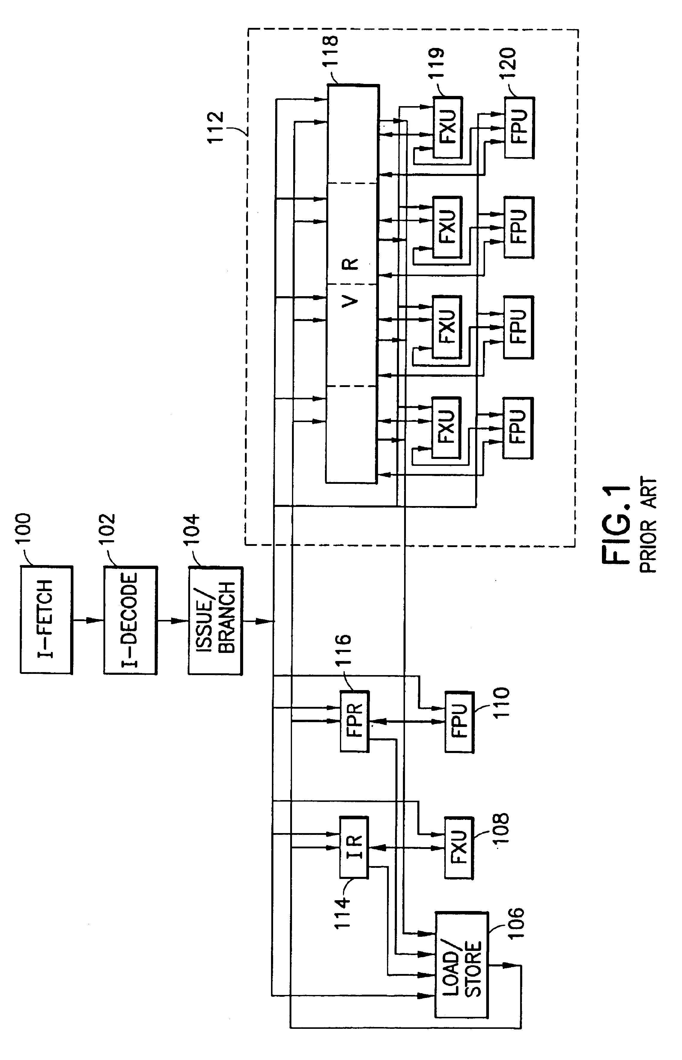 SIMD datapath coupled to scalar/vector/address/conditional data register file with selective subpath scalar processing mode