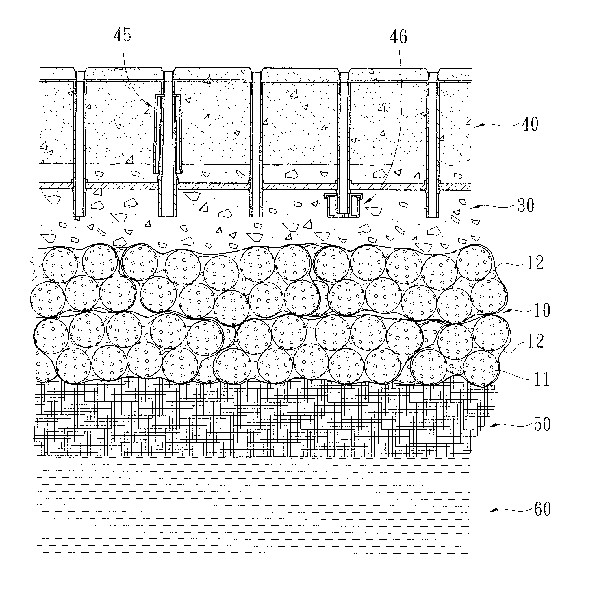 Method for manufacturing artificial paving that help improving global warming