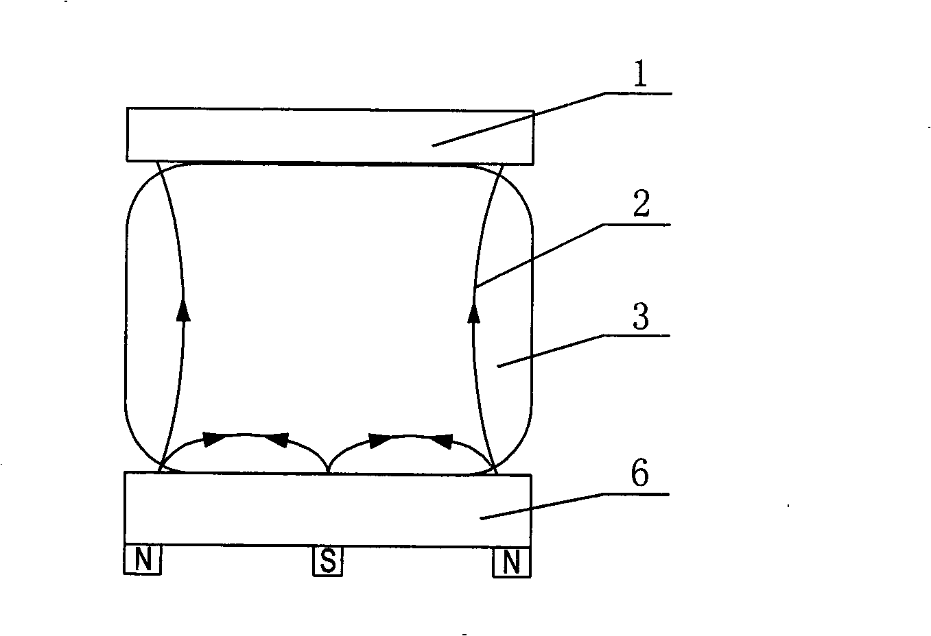 Magnetic confinement magnetron sputtering method and magnetron sputtering apparatus manufactured by the method