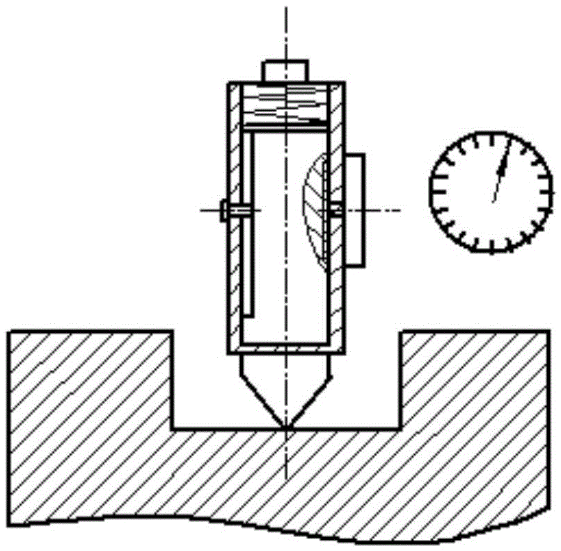 Device for fast marking and display, numerical control machine tool and fast marking method