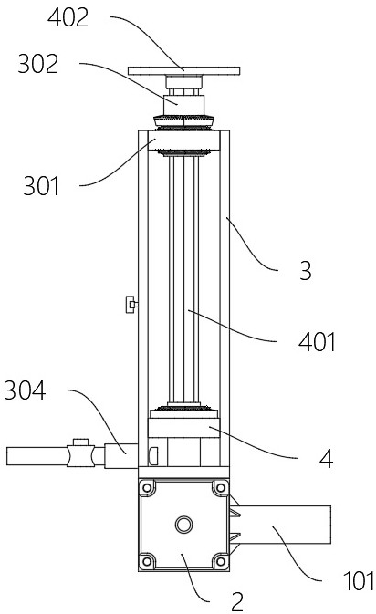 Telescopic rotary hydraulic cylinder for realizing rotary action