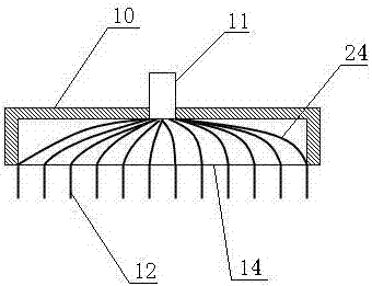 A device and method for preparing double-porosity transparent gas-bearing rock mass