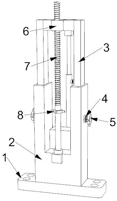 Jointed rock mass dynamic load test device