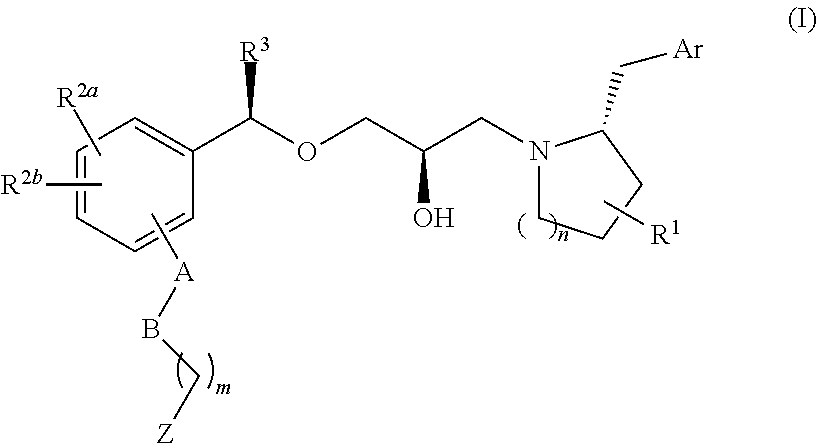 Cyclic amine compounds