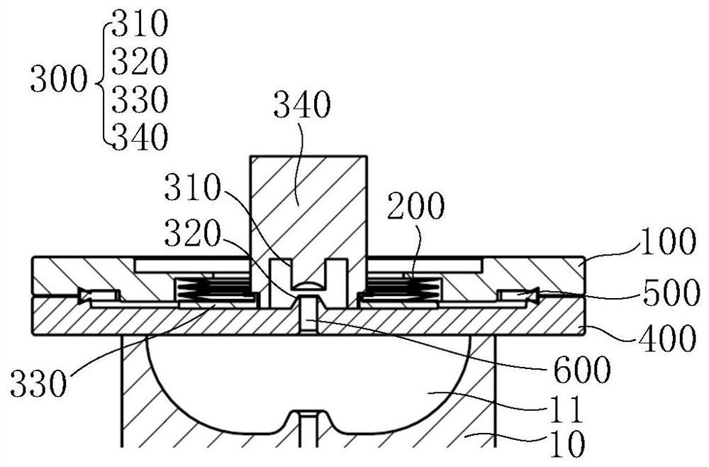 Electron gun device and medical linear accelerator