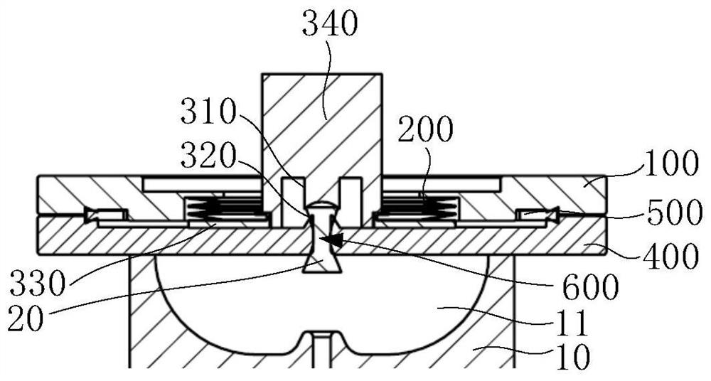 Electron gun device and medical linear accelerator