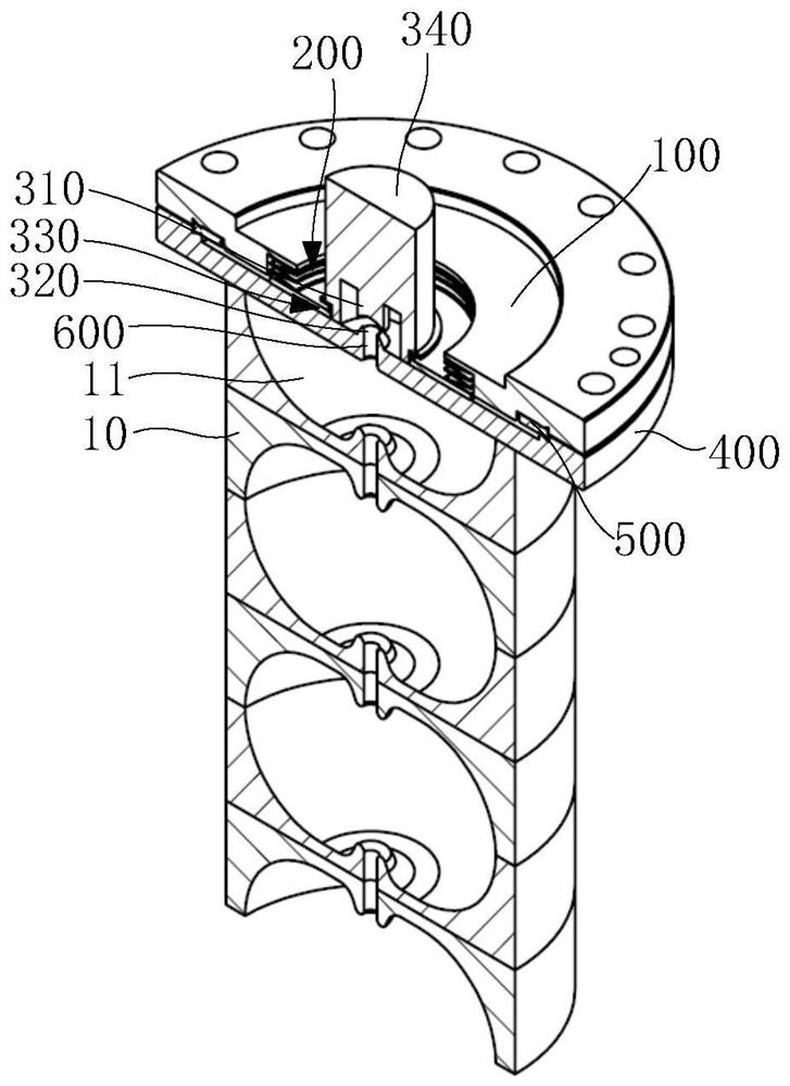 Electron gun device and medical linear accelerator