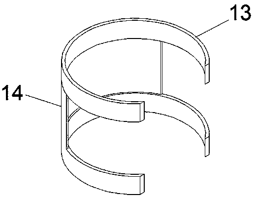 A special tool for installing a pole number identification plate