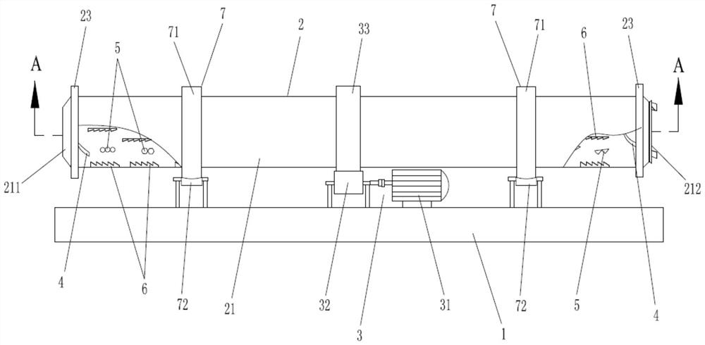 Household garbage selective crushing device