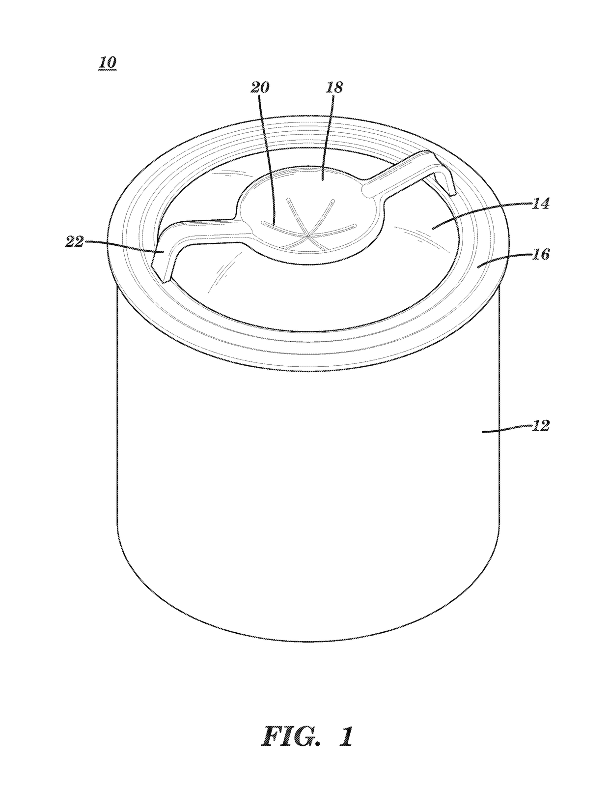 Stir-through lid for cookware