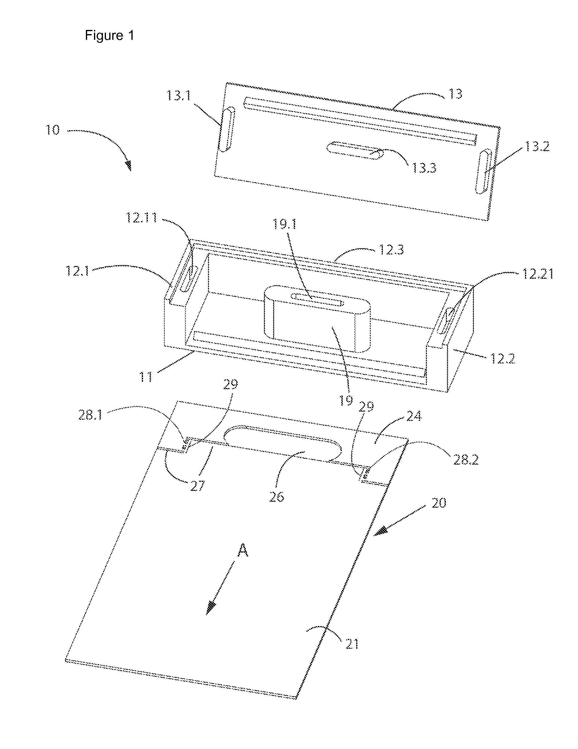 Dispenser for wafer pockets containing wafers and wafer pocket assembly