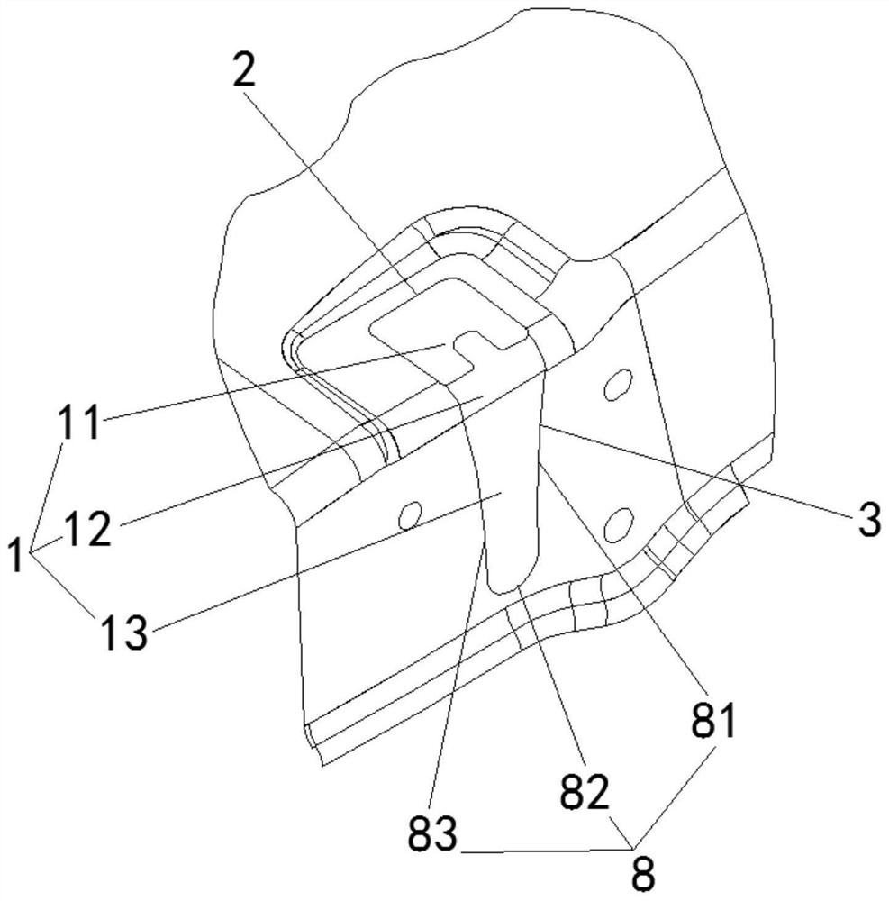 A kind of 7-shaped hole processing method