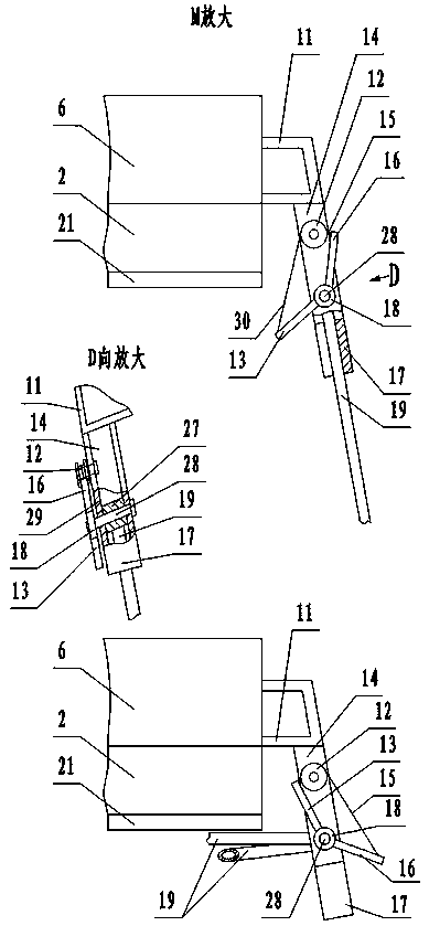 Device for directly hoisting object into house through tower crane